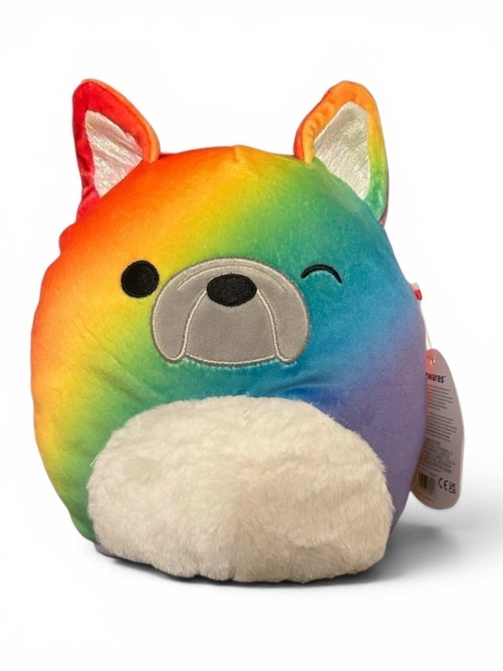 Squishmallow Rhett Rainbow Pride French Bulldog 8’’